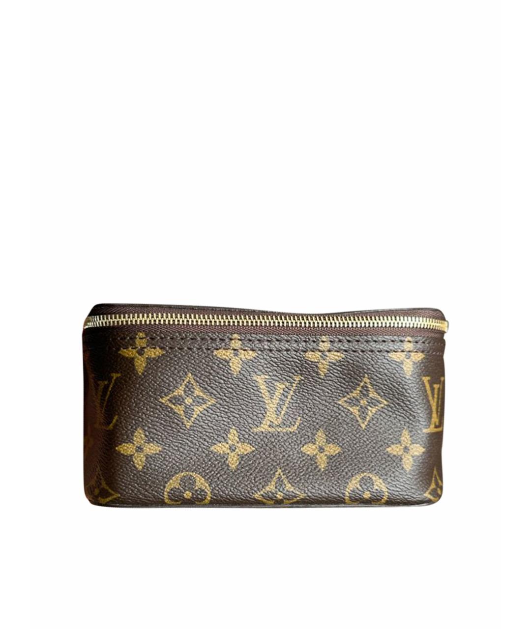 LOUIS VUITTON Коричневая косметичка, фото 1