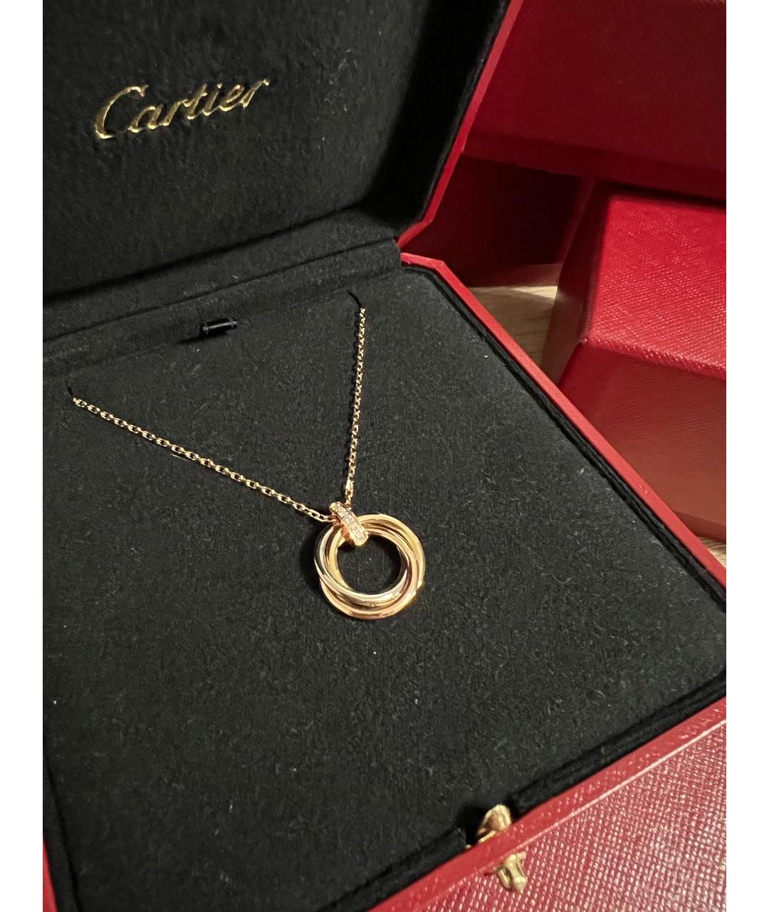 CARTIER Золотое колье из желтого золота, фото 2