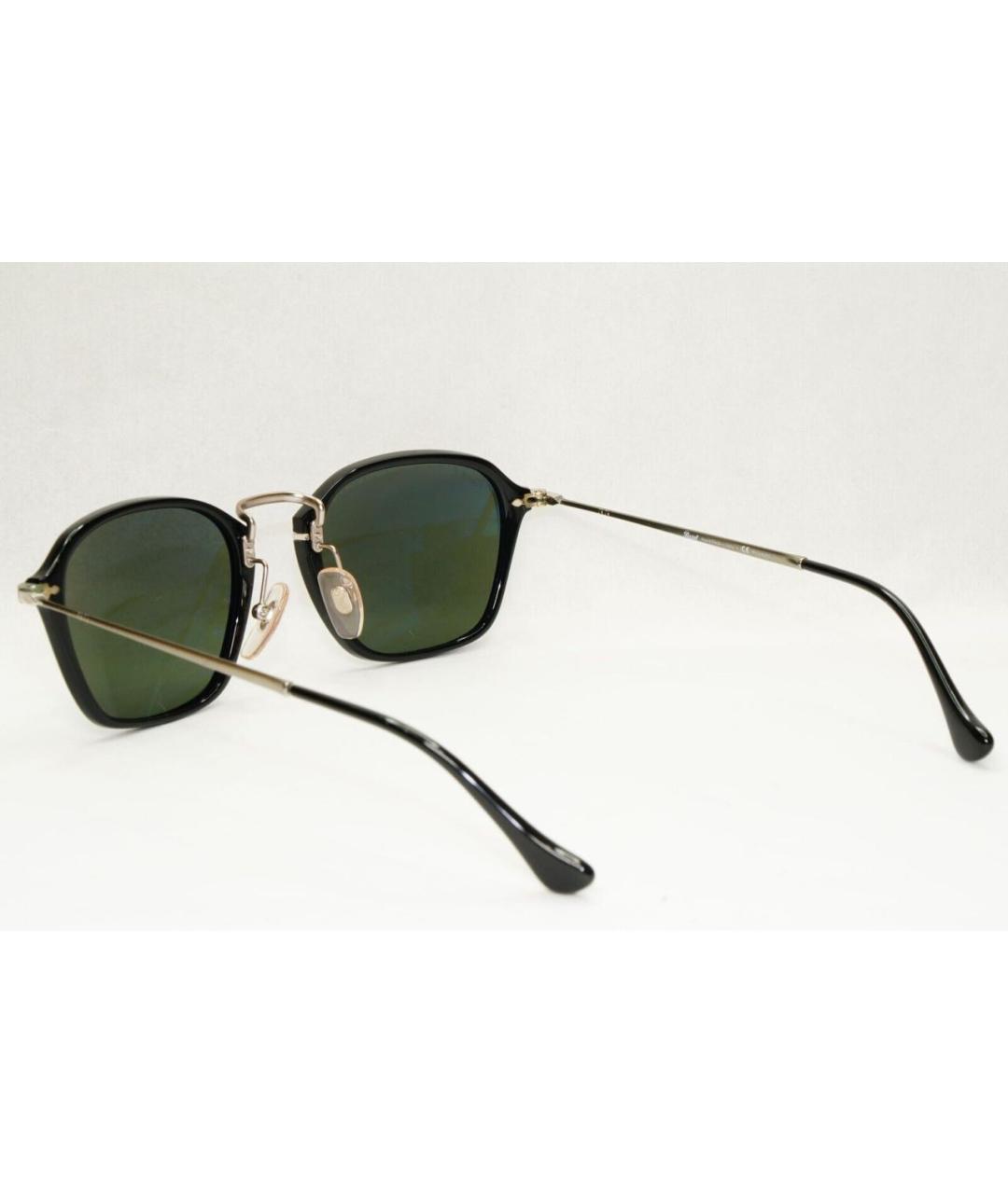 PERSOL Черные металлические солнцезащитные очки, фото 2