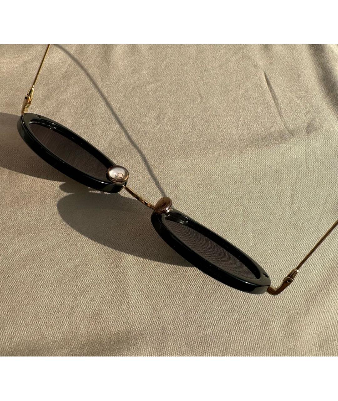 CHRISTIAN DIOR Черные пластиковые солнцезащитные очки, фото 3