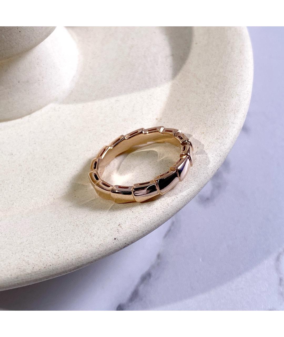 BVLGARI Золотое кольцо из розового золота, фото 2