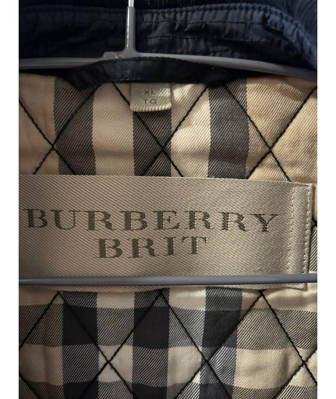 BURBERRY Черная куртка, фото 3