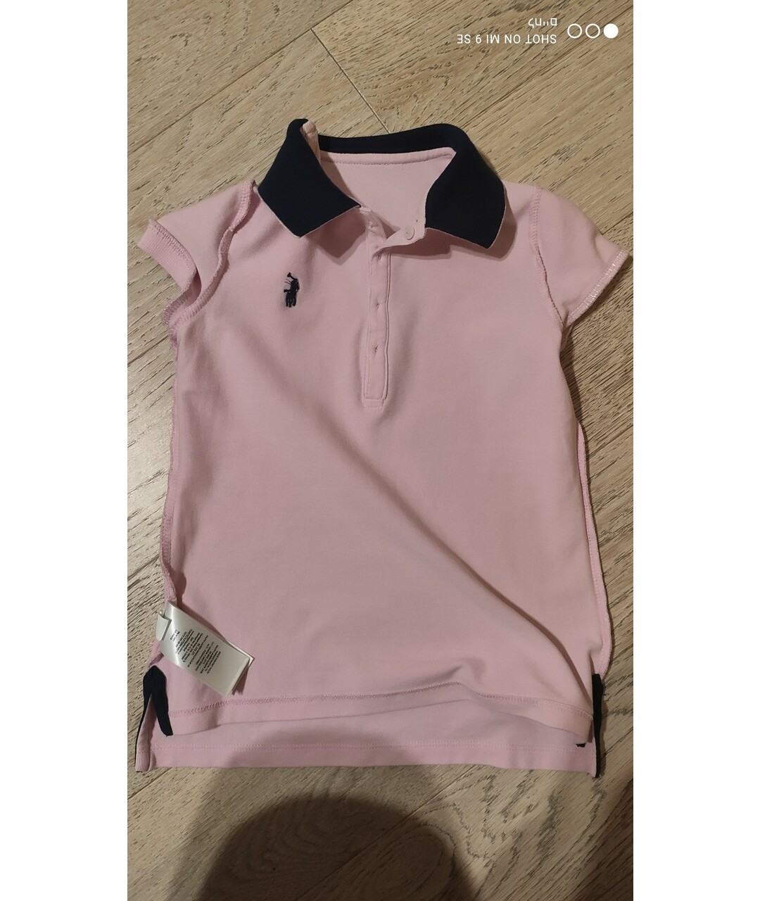 POLO RALPH LAUREN Розовый хлопковый детская футболка / топ, фото 2