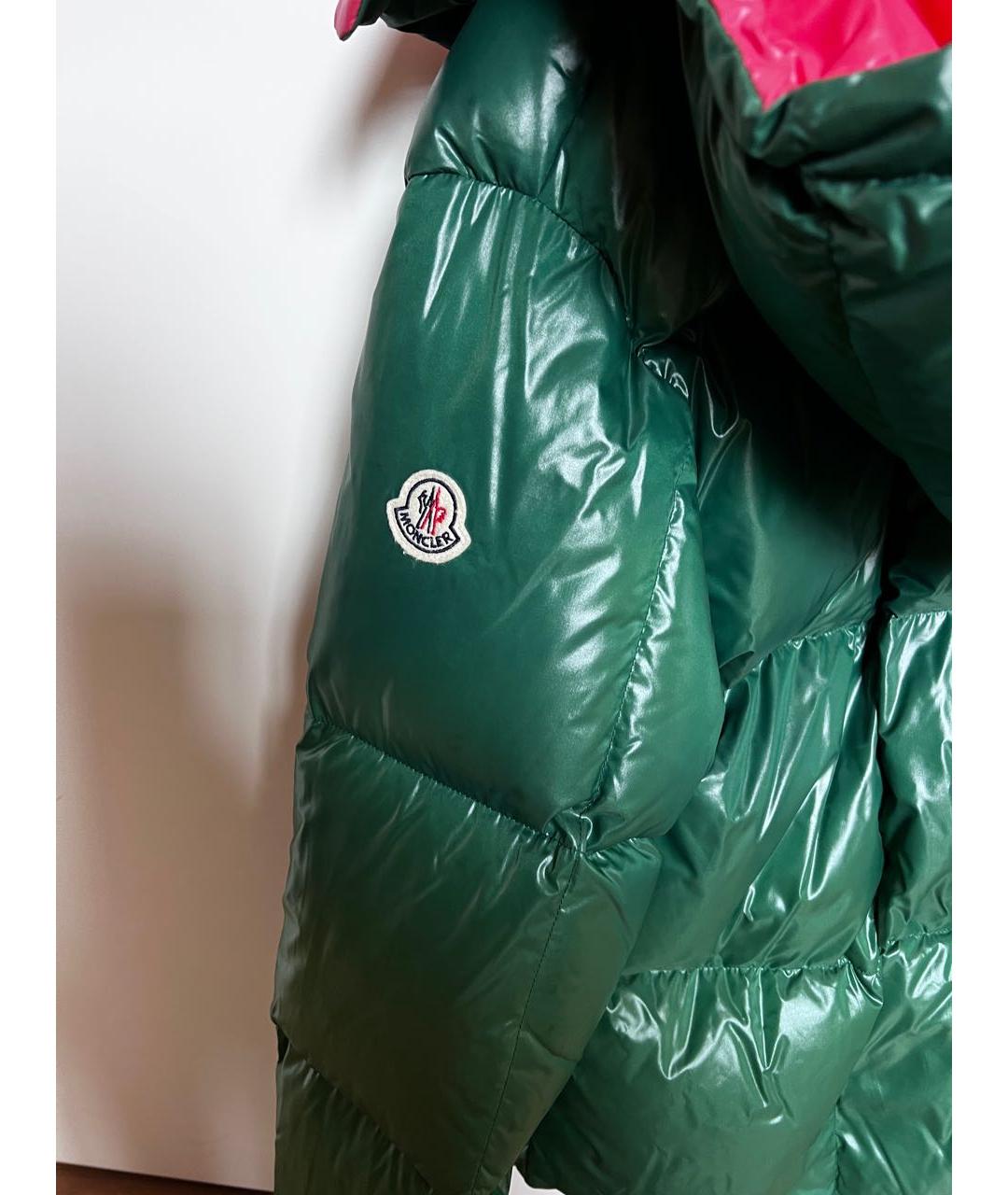 MONCLER Зеленая куртка, фото 4