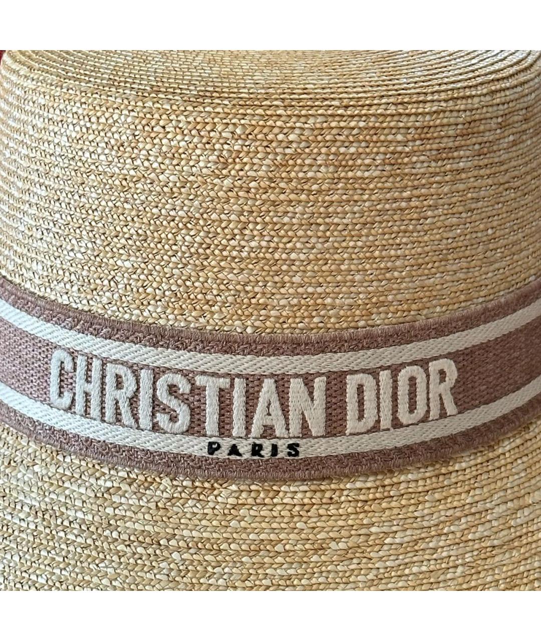 CHRISTIAN DIOR Соломенная шляпа, фото 2