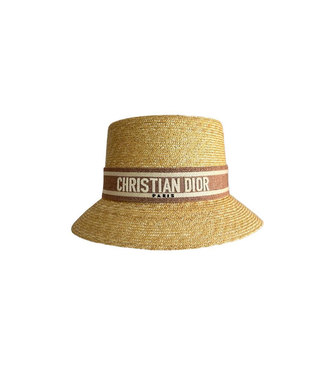 CHRISTIAN DIOR Соломенная шляпа, фото 1