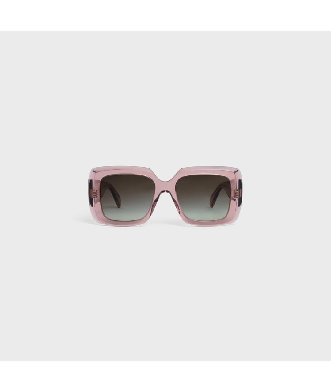 CELINE Розовые солнцезащитные очки, фото 5