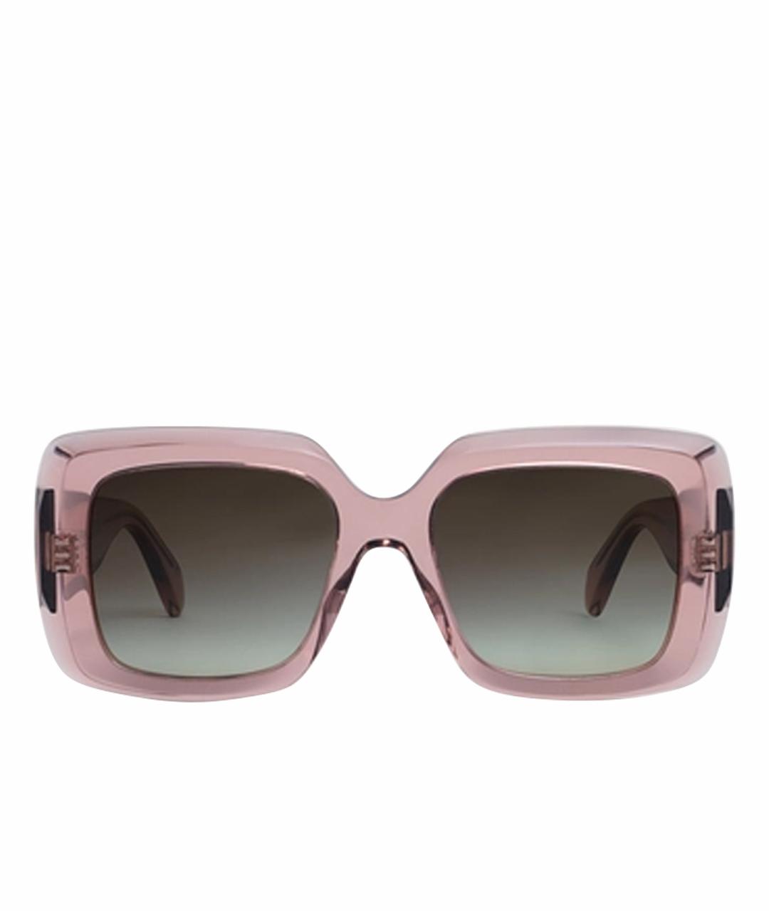 CELINE Розовые солнцезащитные очки, фото 1
