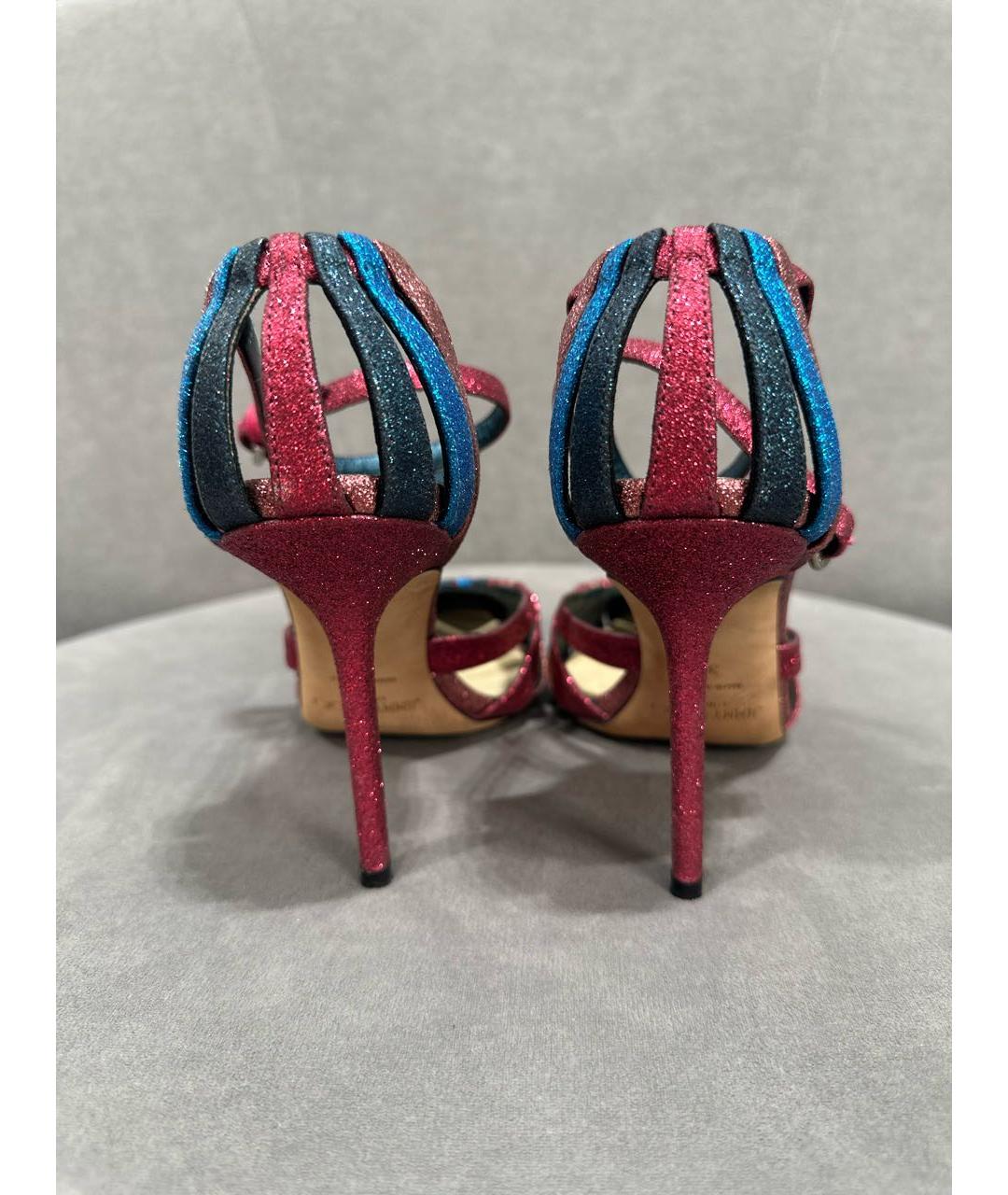 JIMMY CHOO Синие туфли, фото 4