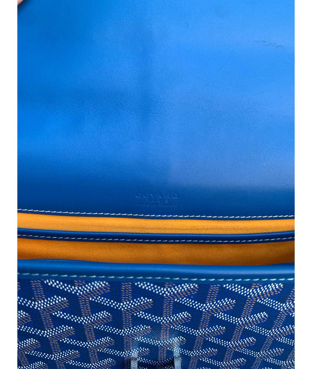 GOYARD Синяя сумка на плечо, фото 6