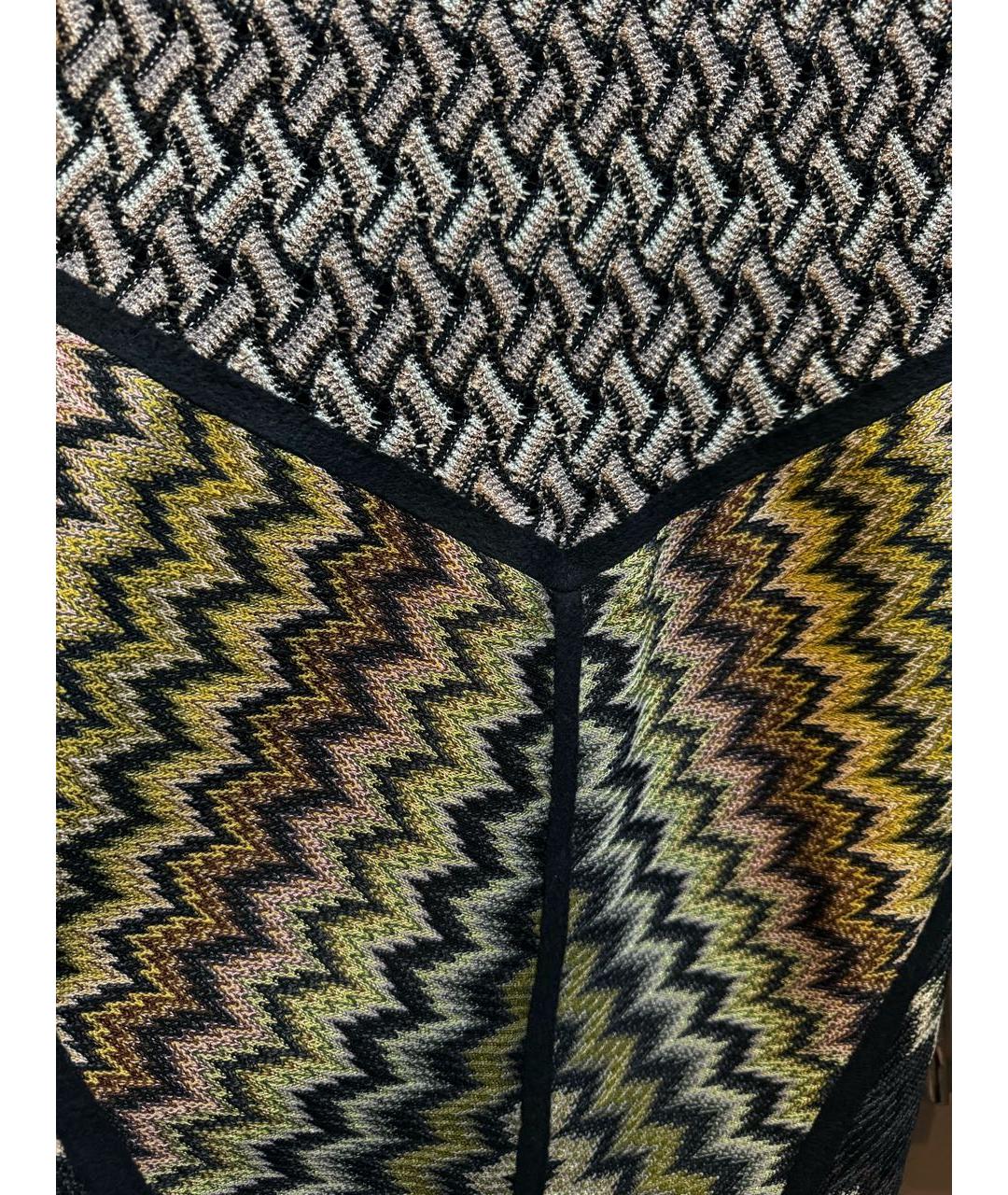 MISSONI Мульти шерстяное повседневное платье, фото 4