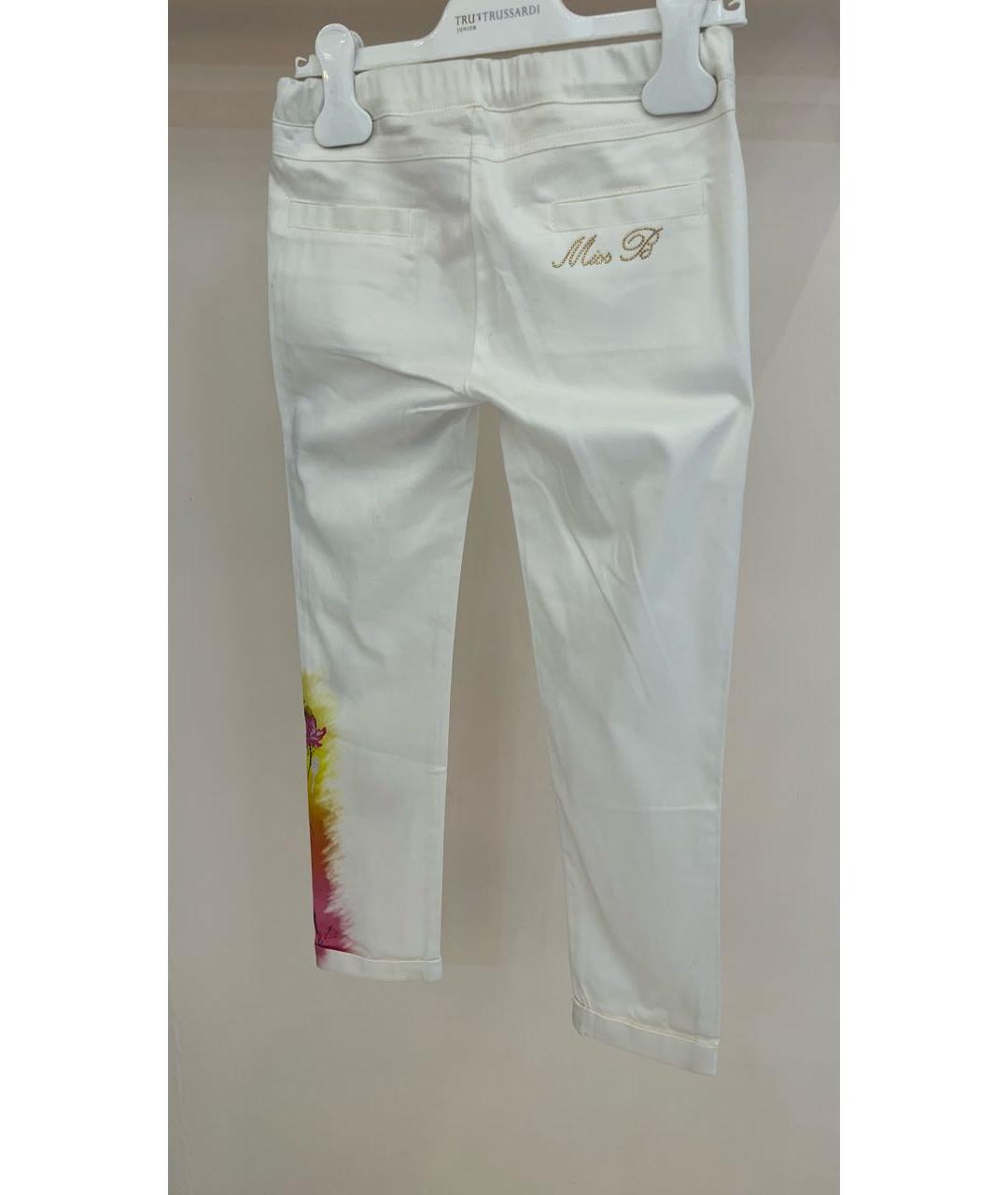 MISS BLUMARINE Белые брюки и шорты, фото 2