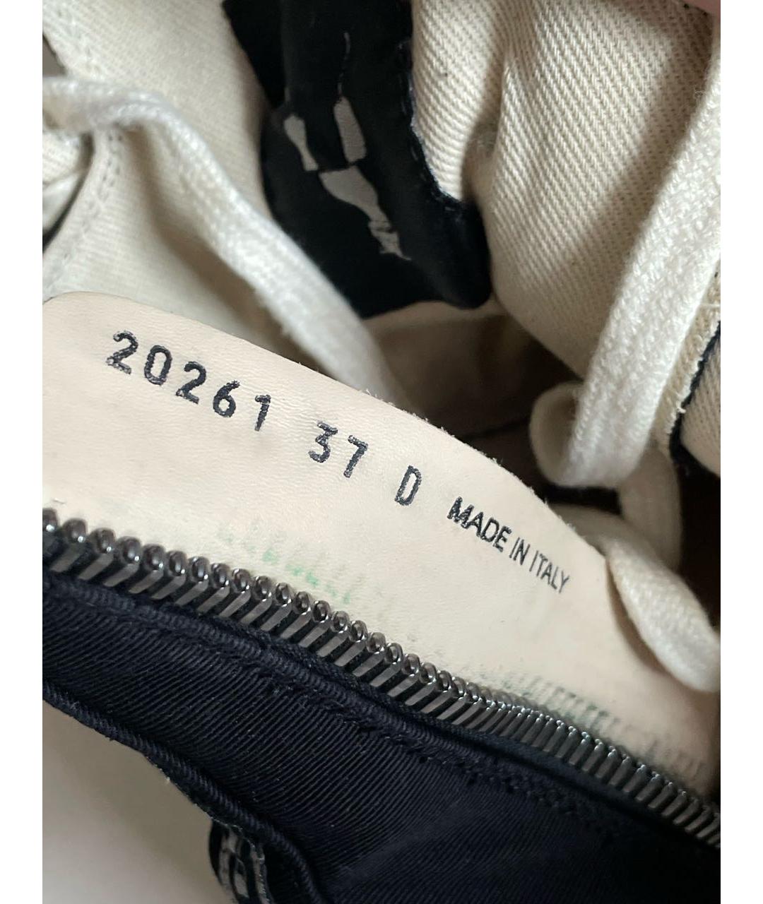 RICK OWENS DRKSHDW Черные кеды, фото 8