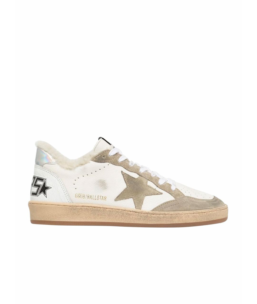 GOLDEN GOOSE DELUXE BRAND Кожаные кеды, фото 1