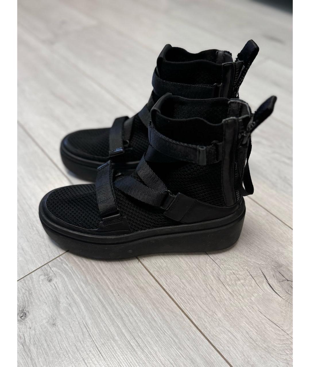 UNITED NUDE Черные текстильные ботинки, фото 9