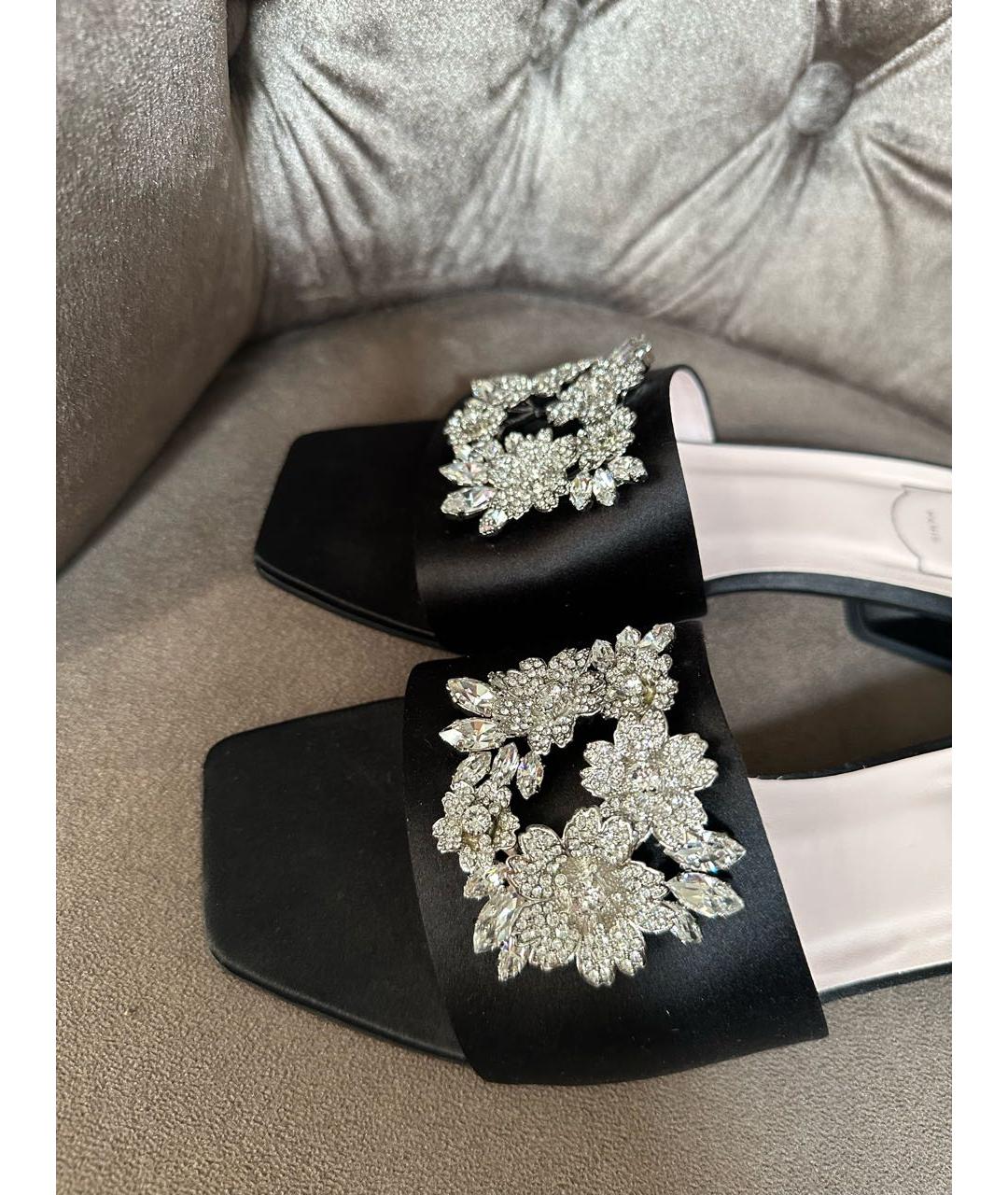 ROGER VIVIER Черные мюли, фото 3