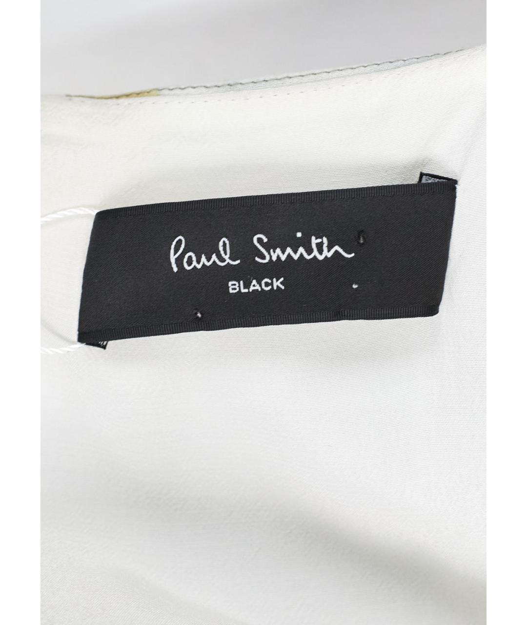 PAUL SMITH BLACK LABEL Мульти полиэстеровое повседневное платье, фото 3