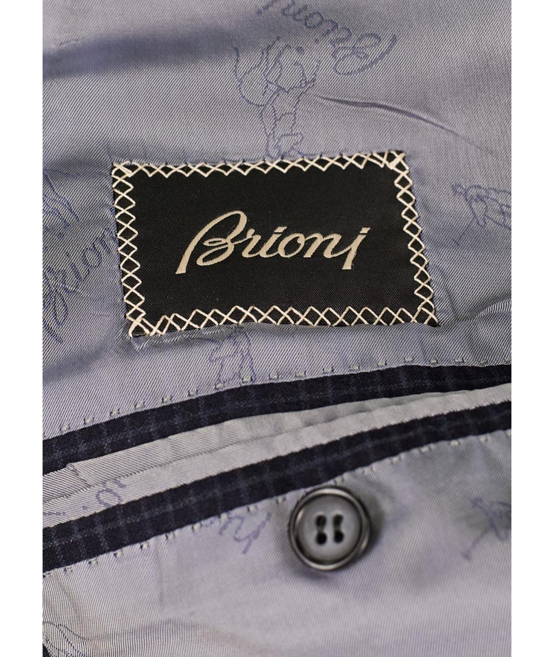 BRIONI Темно-синий классический костюм, фото 3