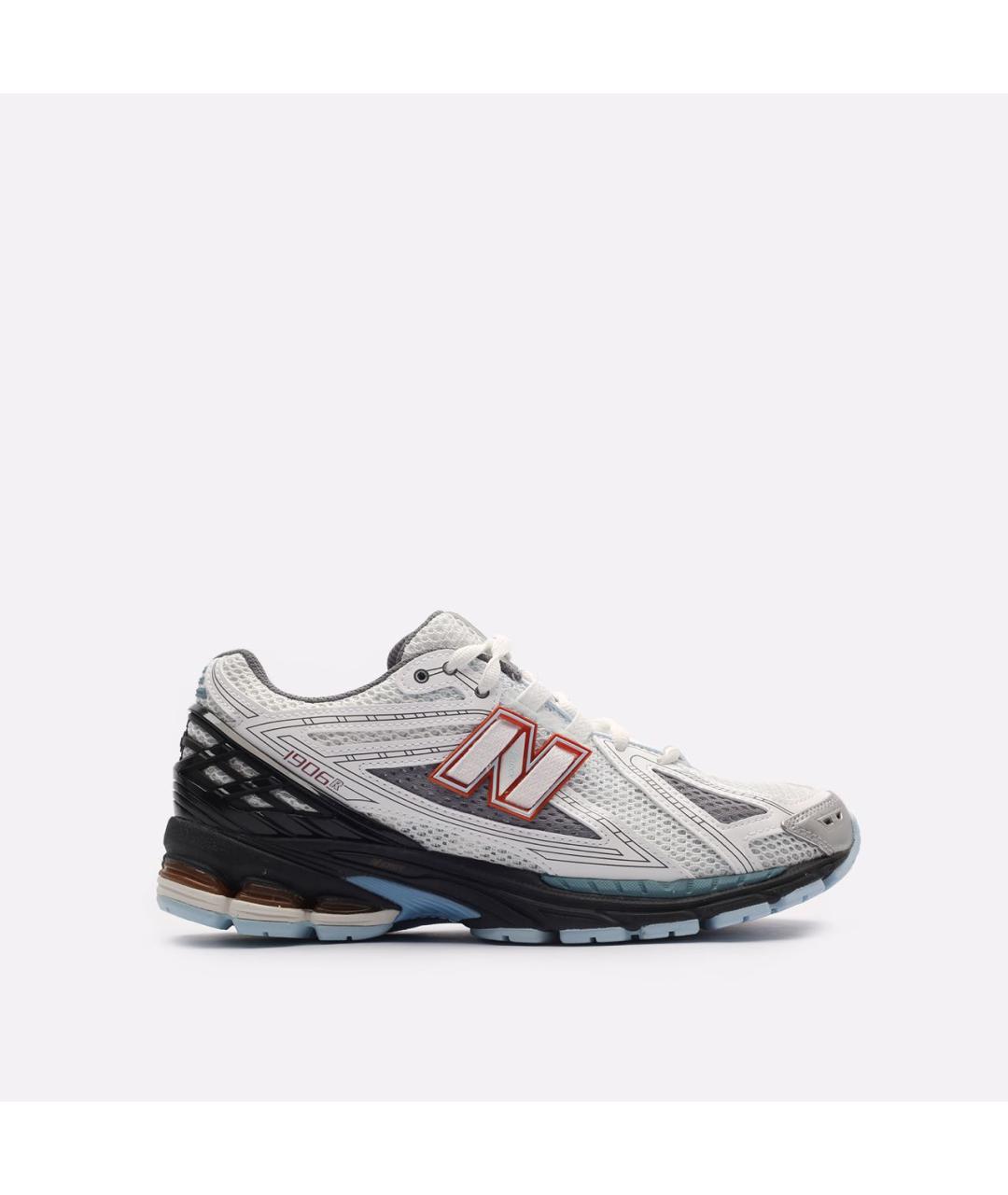 NEW BALANCE Белые текстильные низкие кроссовки / кеды, фото 4