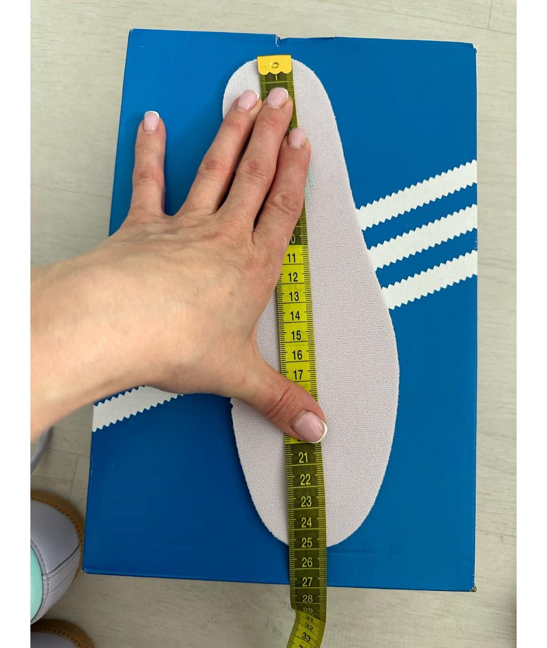 ADIDAS Желтые кожаные кеды, фото 8