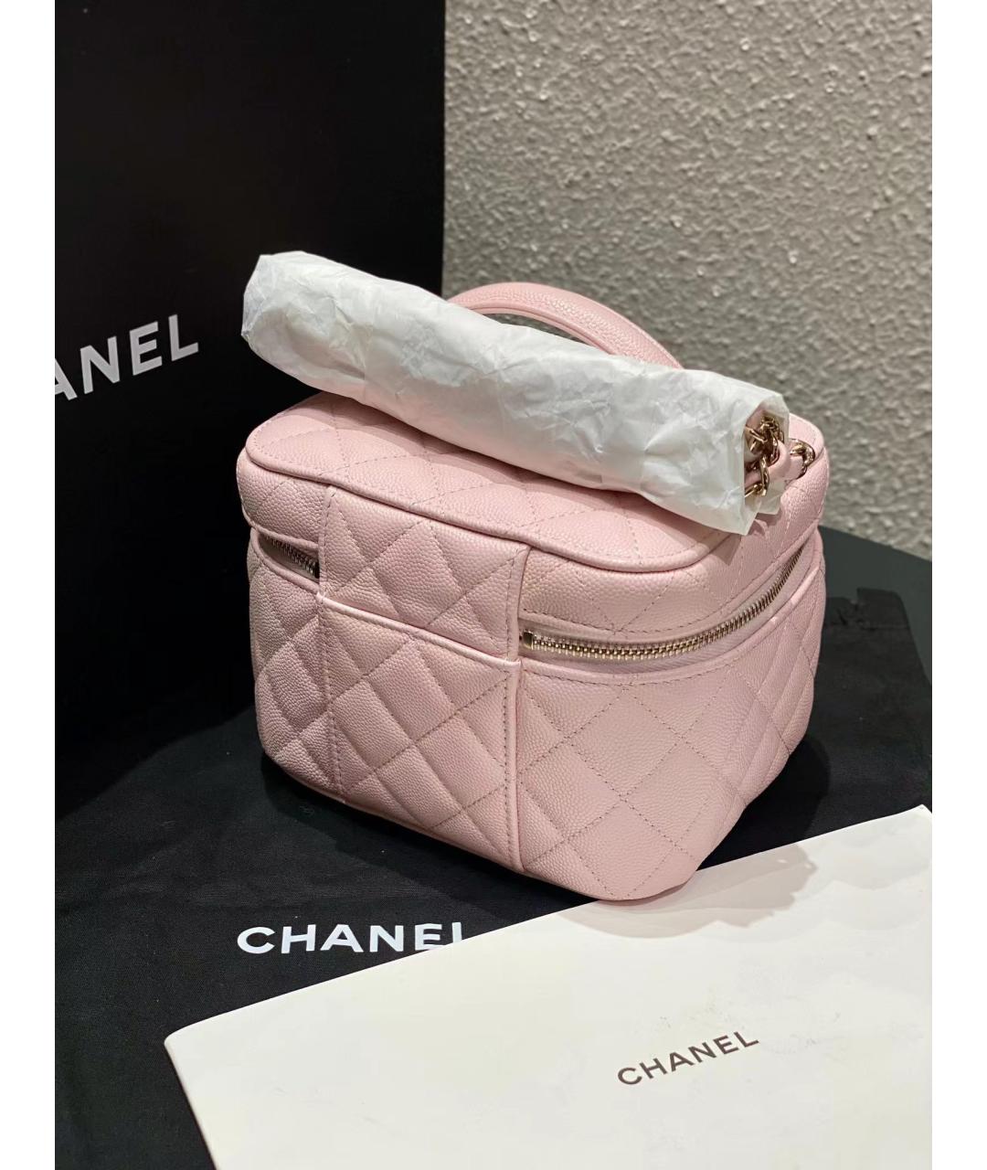 CHANEL Розовая сумка через плечо, фото 4