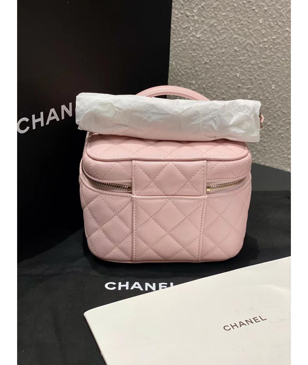 CHANEL Розовая сумка через плечо, фото 3