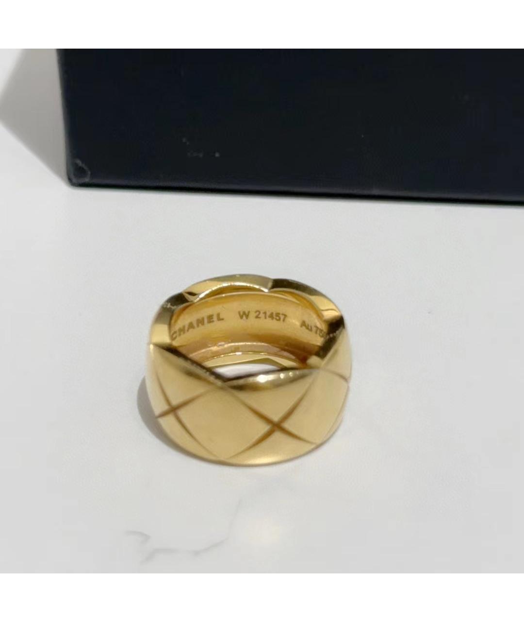 CHANEL Золотое кольцо из желтого золота, фото 2