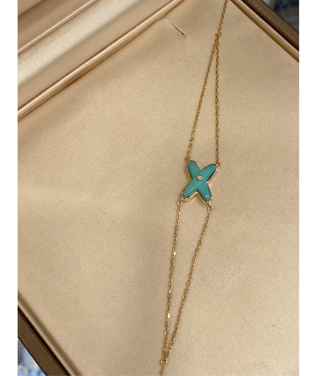 CHAUMET Бирюзовый браслет из розового золота, фото 6