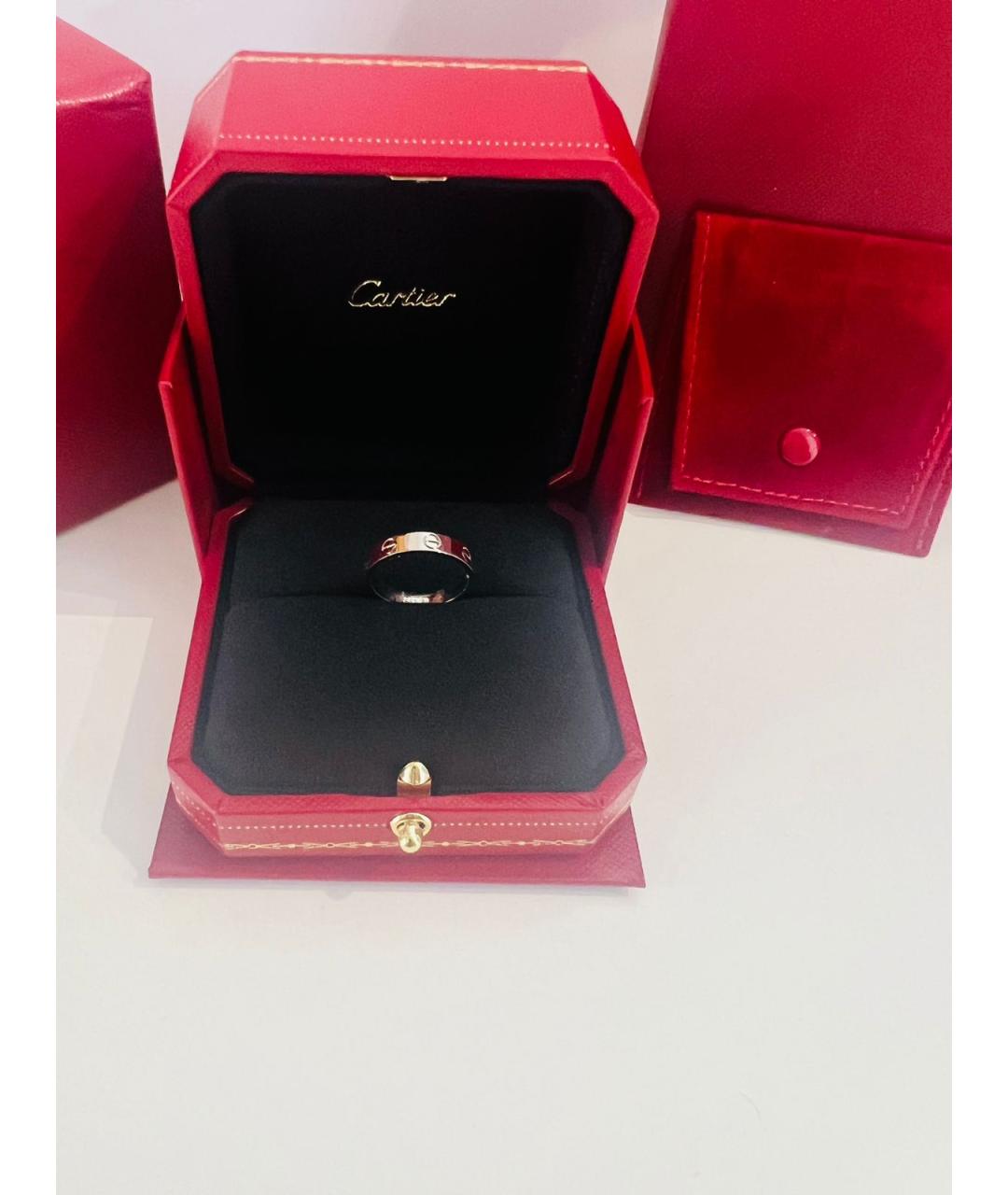 CARTIER Серебряное кольцо из белого золота, фото 2