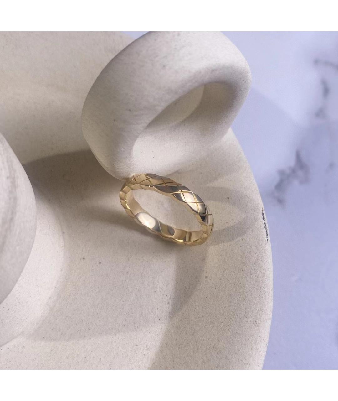 CHANEL Золотое кольцо из желтого золота, фото 6