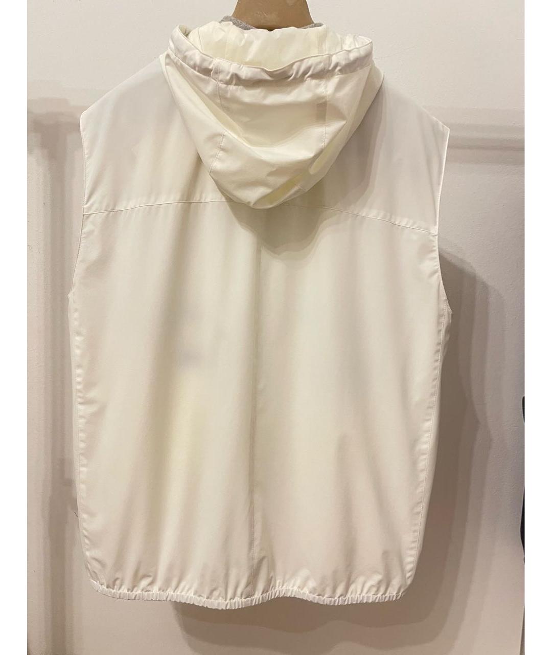 BRUNELLO CUCINELLI Белый жилет, фото 2