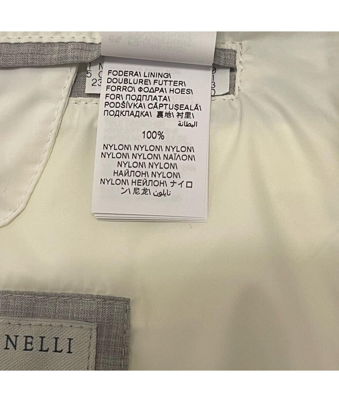 BRUNELLO CUCINELLI Белый жилет, фото 7