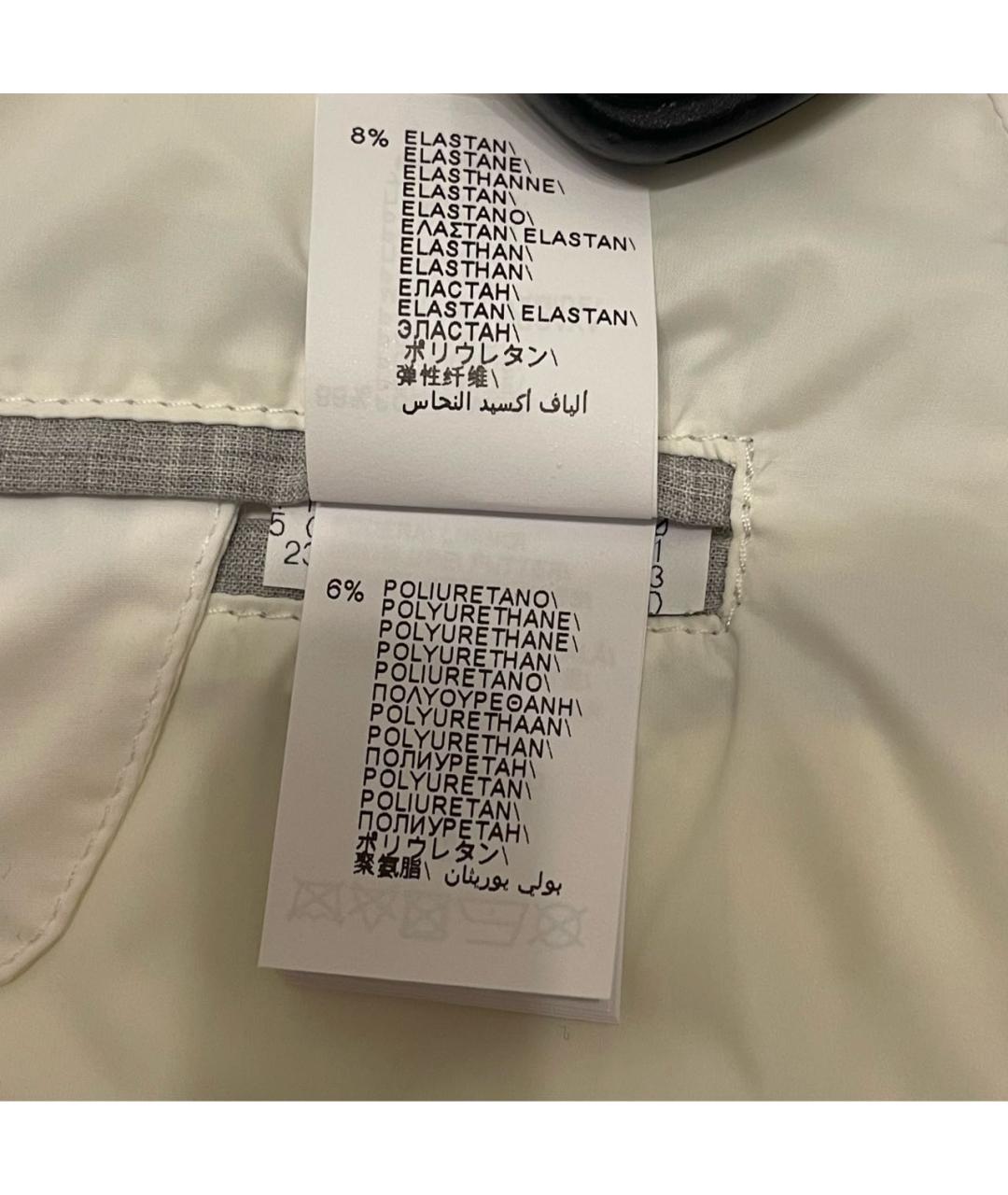 BRUNELLO CUCINELLI Белый жилет, фото 6