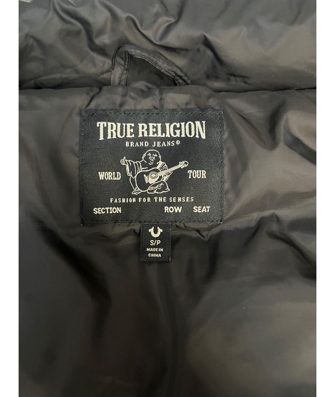 TRUE RELIGION Черный жилет, фото 3