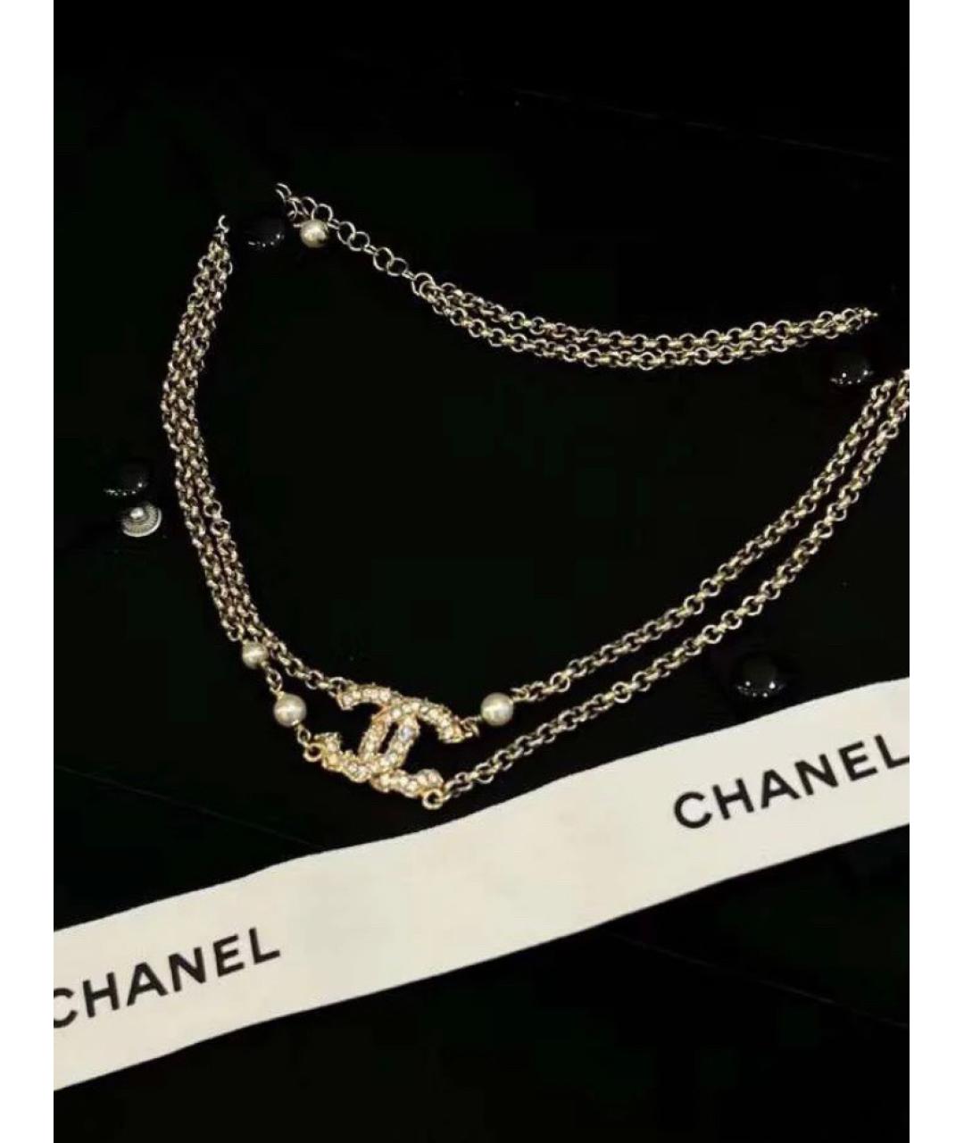 CHANEL Золотое колье, фото 4