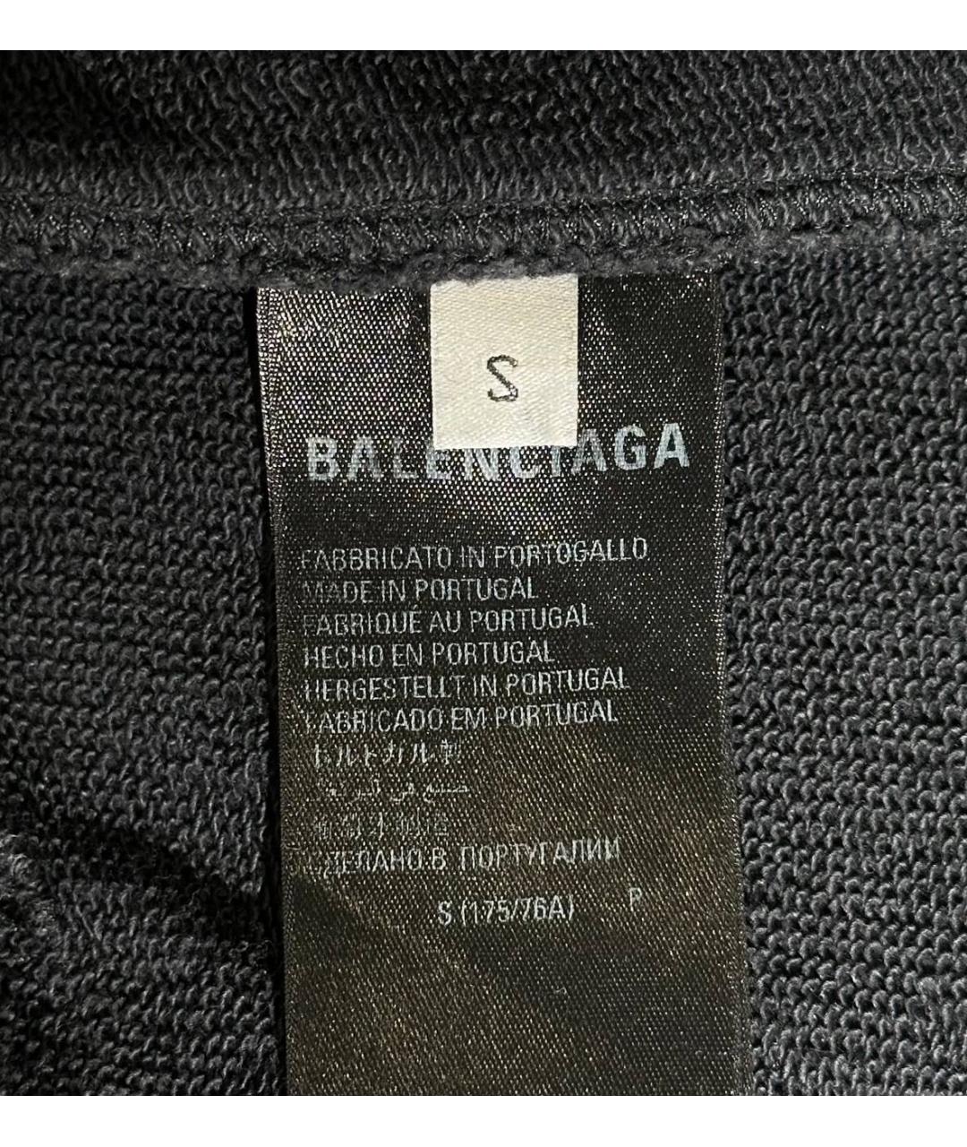 BALENCIAGA Антрацитовые повседневные брюки, фото 5