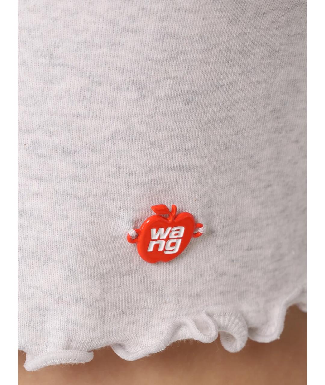 ALEXANDER WANG Серая майка, фото 5