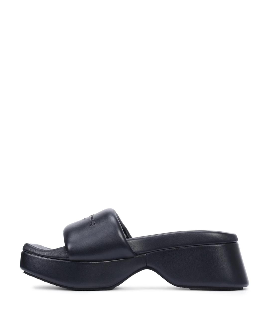 ALEXANDER WANG Черные шлепанцы, фото 3