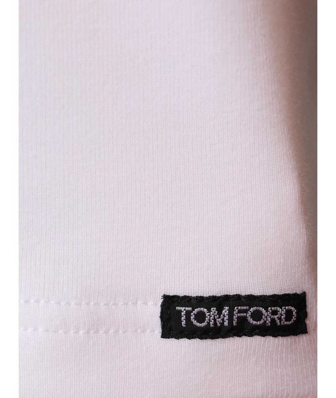 TOM FORD Белая футболка, фото 5