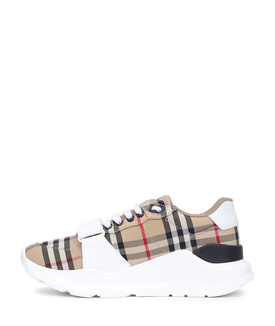 BURBERRY Бежевые слипоны, фото 3