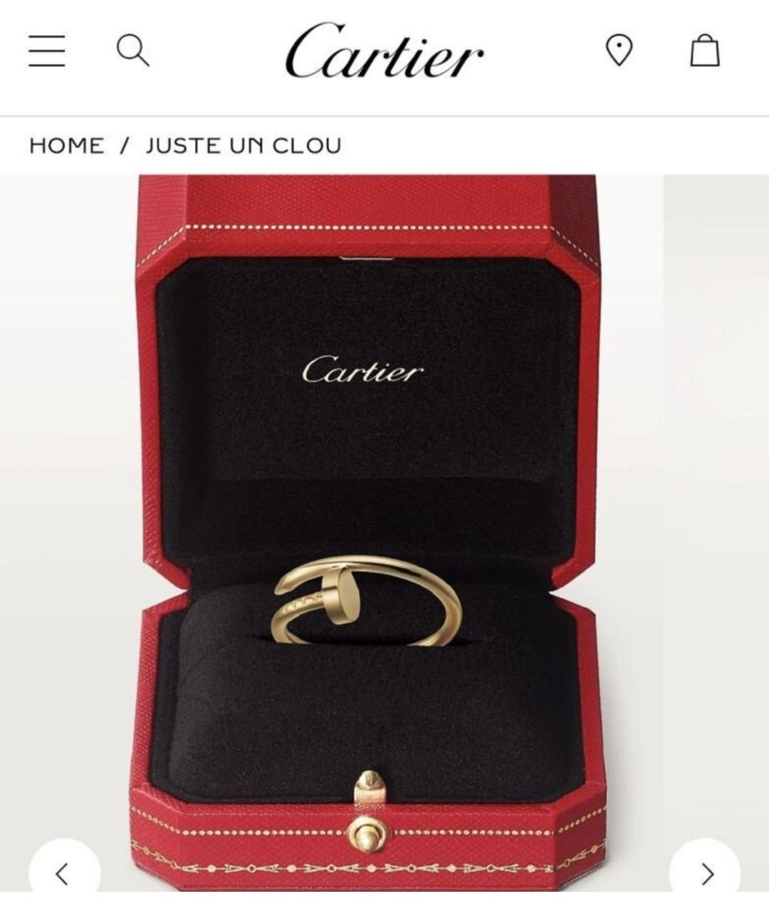 CARTIER Золотое кольцо из желтого золота, фото 3