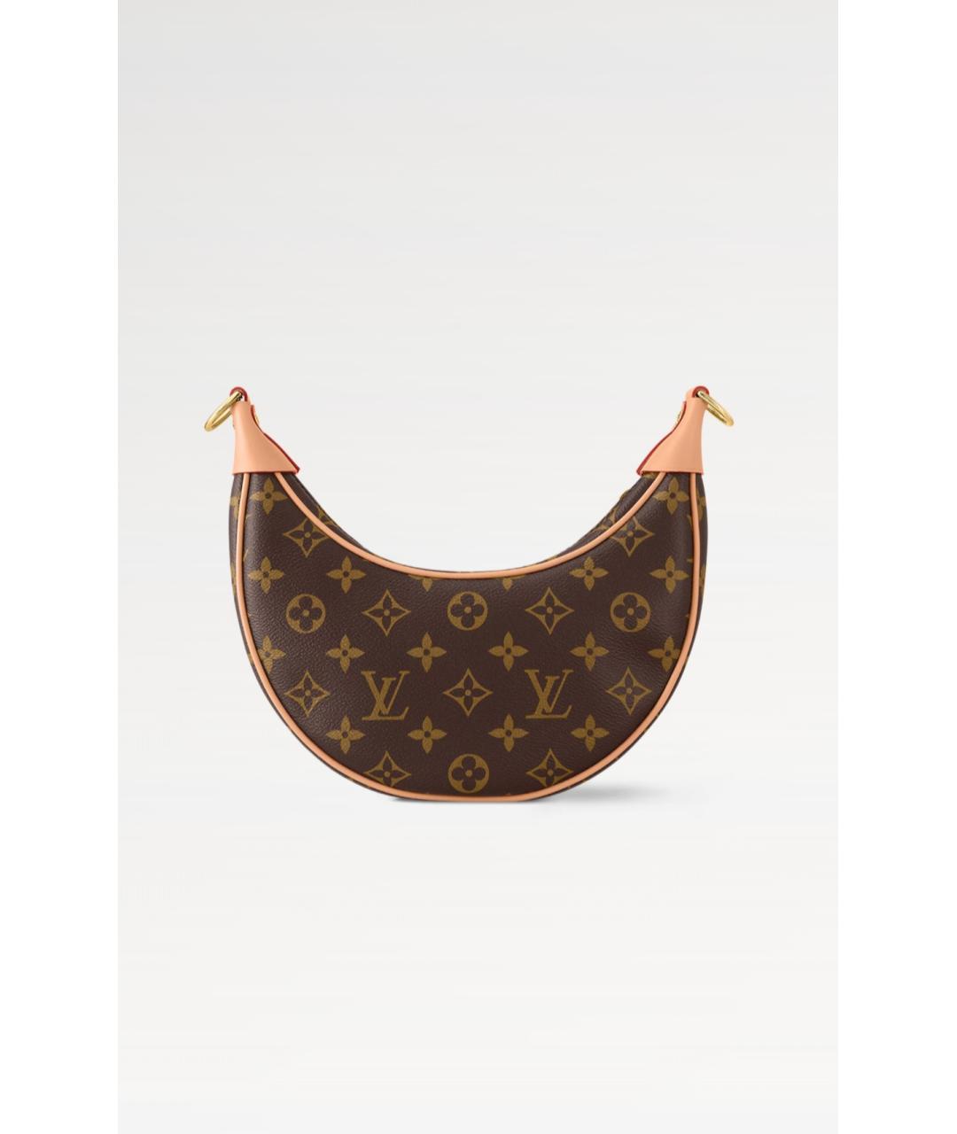 LOUIS VUITTON Коричневая сумка через плечо, фото 3