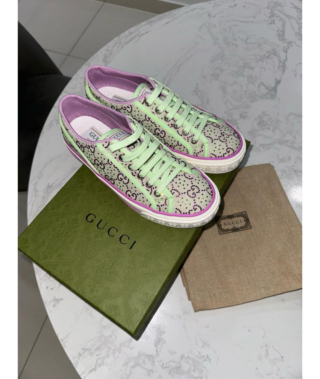 GUCCI Мульти кеды, фото 2