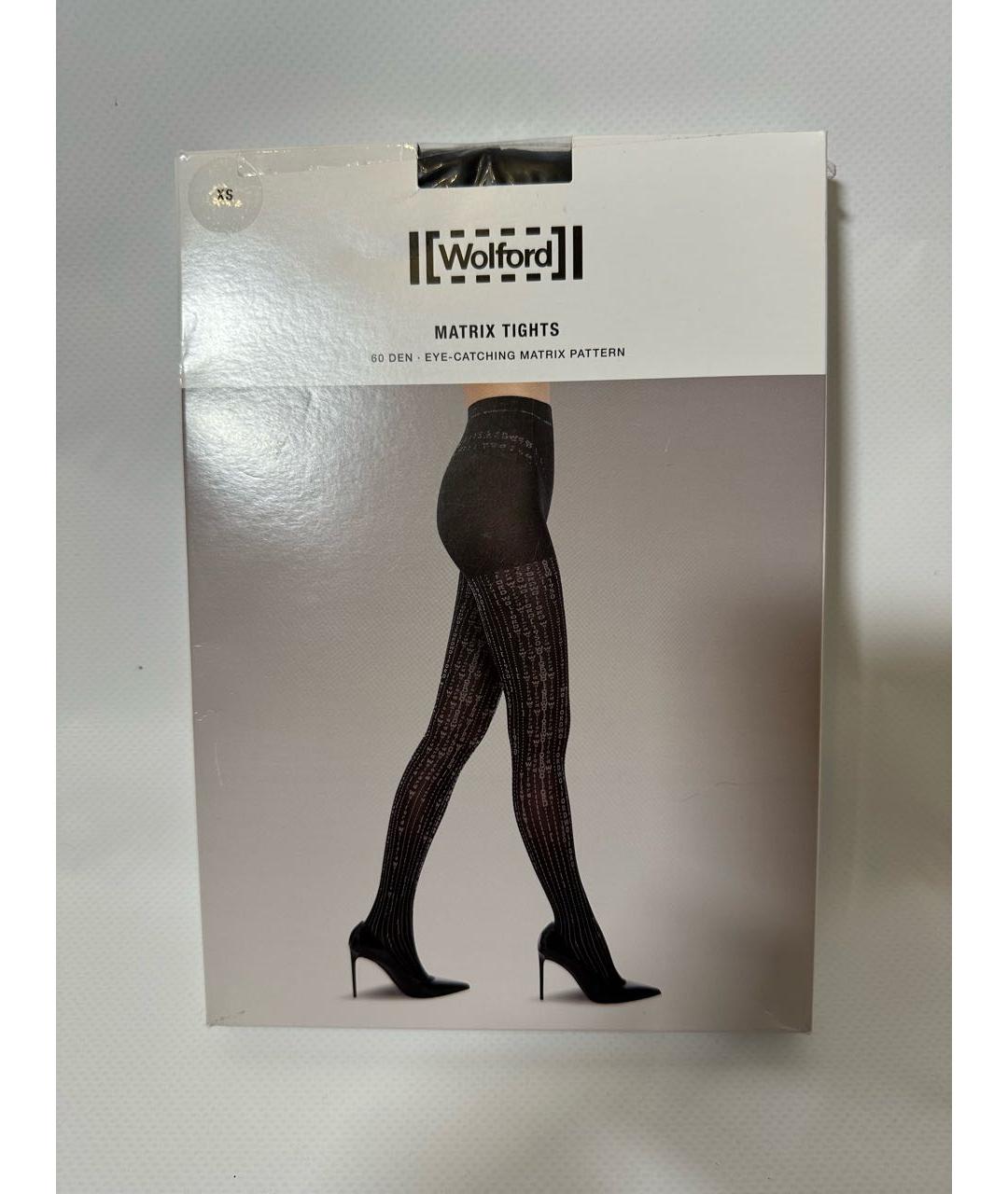 WOLFORD Черные носки, чулки и колготы, фото 5