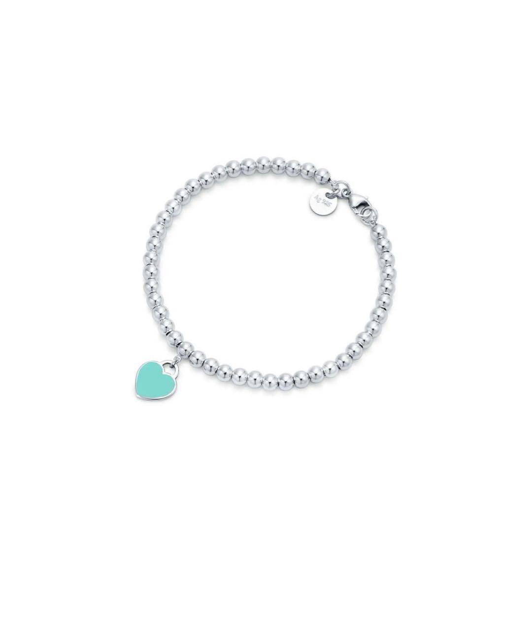 TIFFANY&CO Бирюзовый серебряный браслет, фото 1