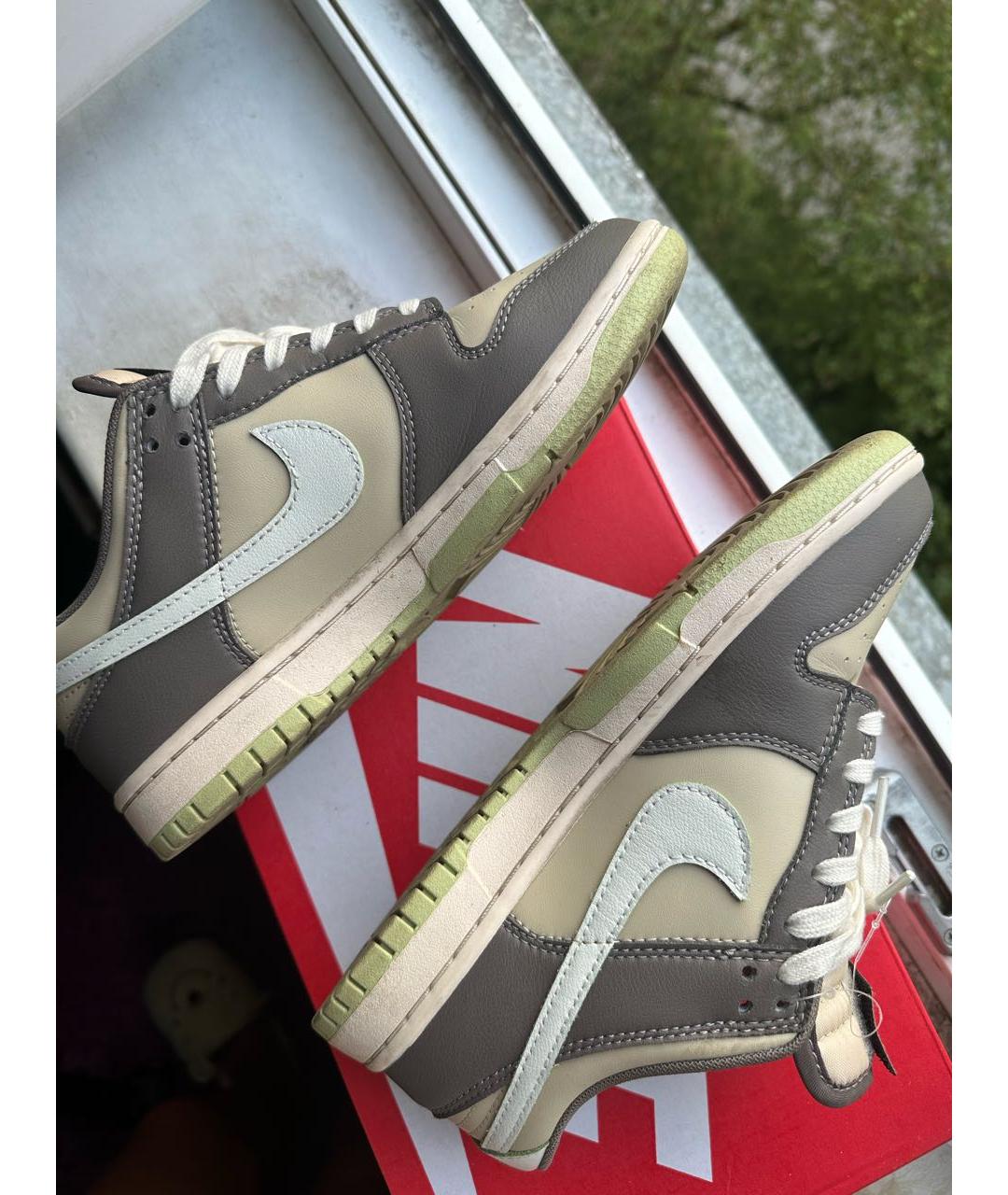 NIKE Мульти кожаные кеды, фото 2
