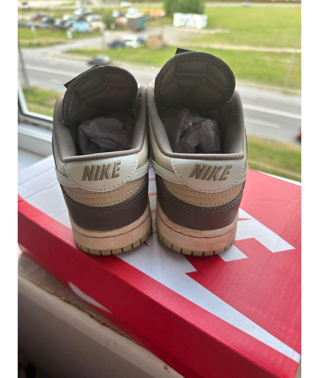 NIKE Мульти кожаные кеды, фото 5