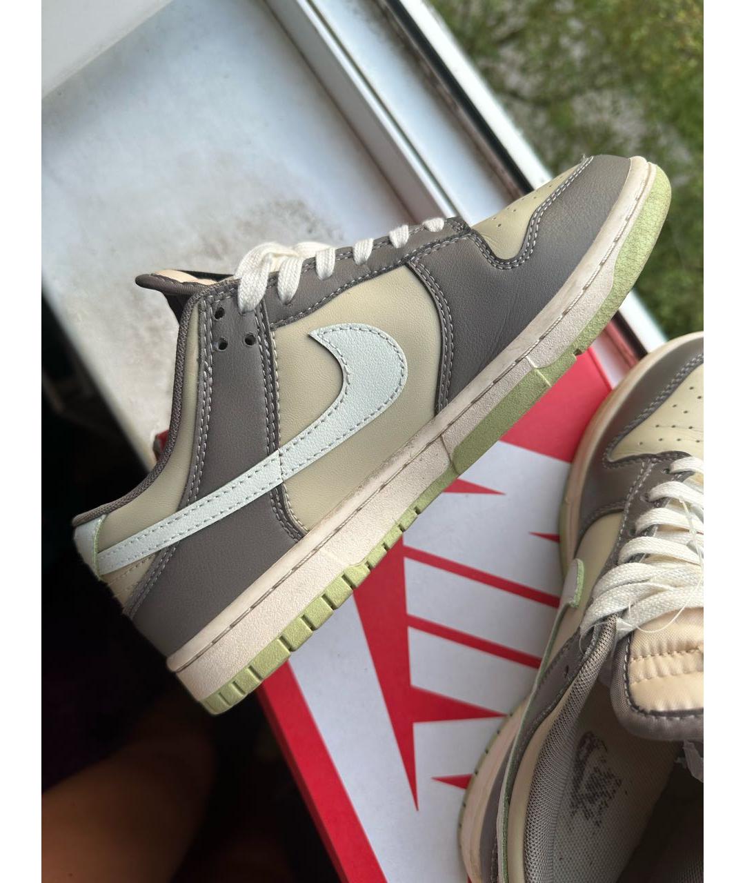 NIKE Мульти кожаные кеды, фото 3