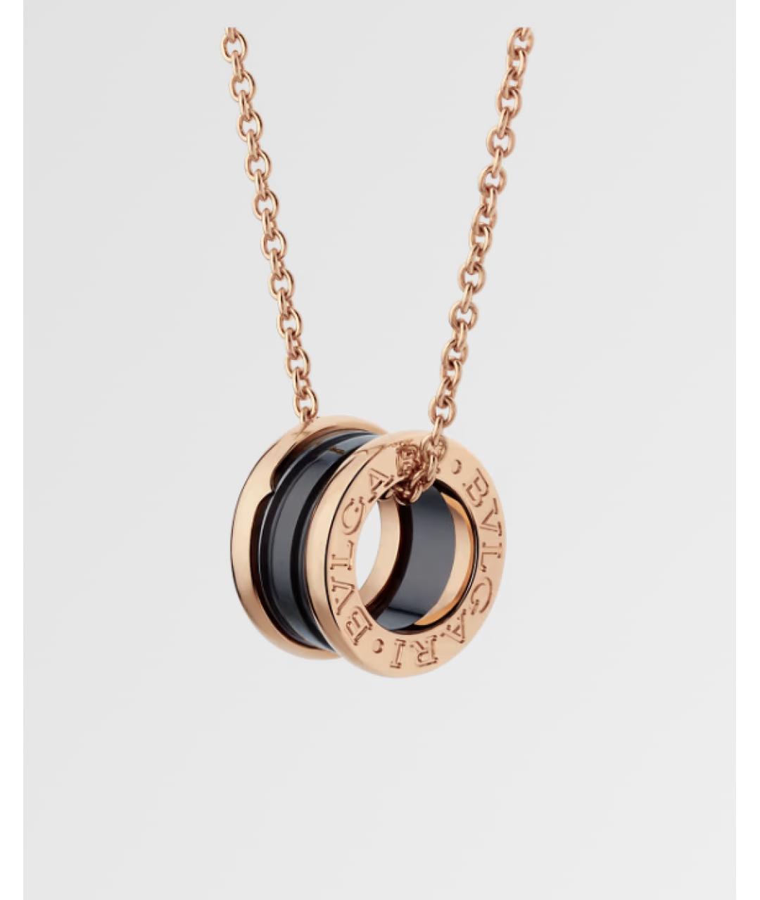 BVLGARI Золотое колье из розового золота, фото 8