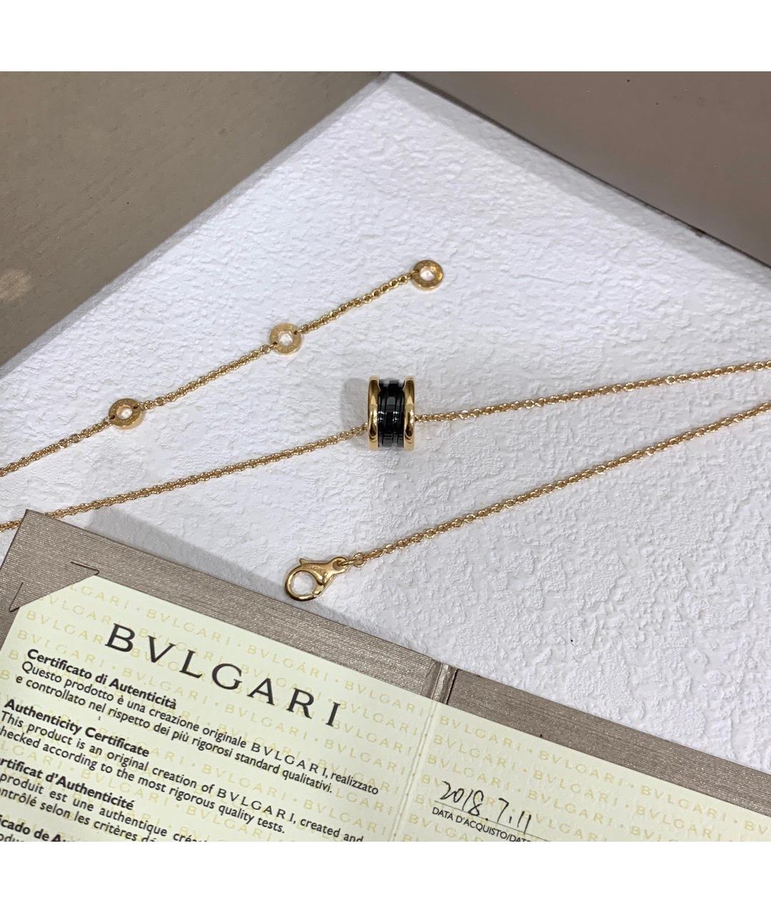 BVLGARI Золотое колье из розового золота, фото 4